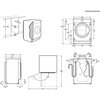 Pralko-suszarka ELECTROLUX Dualcare 700 EW7WN368SPI Kierunek otwierania drzwi Lewy