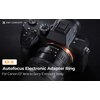 Adapter K&F CONCEPT EF-E IV Canon EF/Sony E Regulacja Nie