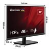 Monitor VIEWSONIC VA3208-4K-HD 32" 3840x2160px 4 ms [GTG] Przeznaczenie Do domu i biura