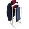 Stojak na ubrania ARREDAMENTI Maxi 102 x 35 cm Biały Kółka Nie