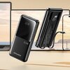 Powerbank AWEI P76K Digital Display 10000mAh 22.5W Czarny Prąd wyjściowy [A] 1.65