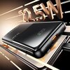 Powerbank AWEI P76K Digital Display 10000mAh 22.5W Czarny Prąd wyjściowy [A] 3