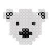 Klocki plastikowe MARIOINEX Micro Waffle Koala 903445 Seria Micro Waffle