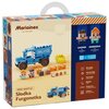 Klocki elastyczne MARIOINEX Mini Waffle Wedel Słodka Furgonetka 906378 Wymiary opakowania [mm] 185 x 160 x 60