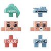 Klocki elastyczne MARIOINEX Mini Waffle Księżniczka: Magiczna Wieża 905807 Materiał Plastik
