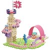 Klocki elastyczne MARIOINEX Mini Waffle Księżniczka: Magiczna Wieża 905807 Seria Mini Waffle Księżniczka