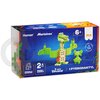 Klocki elastyczne MARIOINEX Mini Waffle Smok Diplodok i Pterodaktyl 906163 Materiał Plastik