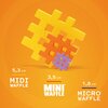 Klocki elastyczne MARIOINEX Mini Waffle Smok Diplodok i T-Rex 906217 Rodzaj Klocki konstrukcyjne