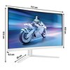 Monitor PHILIPS Evnia 32M2N8900 31.5" OLED 3840x2160px 240Hz 0.03 ms [GTG] Częstotliwość odświeżania obrazu [Hz] 240