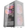 Obudowa DARKFLASH DK360 Biały + 3 Wentylatory ARGB Kolor Biały