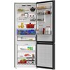 Lodówka GRUNDIG GKPN6793XD No Frost 192cm Ciemny Inox AeroFresh Eco Inverter Pojemność [l] 340 chłodziarka + 150 zamrażarka