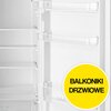 Lodówka MIDEA MDRT294FGE01 143cm Biała Położenie zamrażarki Na górze