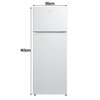 Lodówka MIDEA MDRT294FGE01 143cm Biała Liczba drzwi 2