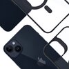 Etui 3MK Satin Guardx MagCase do Apple iPhone 14 Plus Dominujący kolor Przezroczysto-czarny