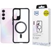 Etui 3MK Satin Guardx MagCase do Samsung Galaxy A35 5G Przezroczysto-czarny Etui z powerbankiem Nie