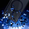 Etui 3MK Satin Guardx MagCase do Samsung Galaxy A55 5G Dominujący kolor Przezroczysto-czarny