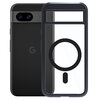 Etui 3MK Satin Guardx MagCase do Google Pixel 8A 5G Przezroczysto-czarny Model telefonu Pixel 8A