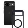 Etui 3MK Satin Guardx MagCase do Google Pixel 8A 5G Przezroczysto-czarny Dominujący kolor Przezroczysto-czarny
