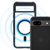 Etui 3MK Satin Guardx MagCase do Google Pixel 8A 5G Przezroczysto-czarny Typ Etui nakładka