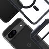 Etui 3MK Satin Guardx MagCase do Google Pixel 8A 5G Przezroczysto-czarny Gwarancja 12 miesięcy