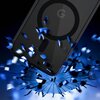 Etui 3MK Satin Guardx MagCase do Google Pixel 8A 5G Przezroczysto-czarny Materiał Poliwęglan