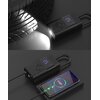 Pompka rowerowa XRIDER z funkcją powerbank XR00AP01 Kompatybilny wentyl Dunlop