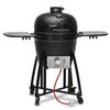 Grill węglowo-gazowy KOLER Kamado EG22-GAS Materiał wykonania rusztu Żeliwo