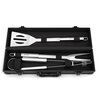 Zestaw sztućców do grilla KOLER 3pcs w walizce Materiał wykonania Aluminium