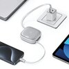 Kabel USB-C - USB-C/Lightning/Micro USB USAMS SJ650USB03 1 m Fioletowy Typ USB-C - Lightning