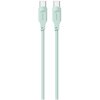 Kabel USB-C - USB-C USAMS SJ567USB04 100W 1.2 m Zielony