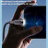 Kabel USB - Lightning USAMS Lithe Series 1.2 m Czarny Typ USB-A - Lightning