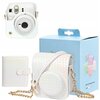 Pokrowiec LOVEINSTANT Instax Mini 12 Biały + Album (32 stron) Przeznaczenie  Aparat natychmiastowy
