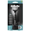 Golarka GILLETTE Mach3 Charcoal + 6 ostrzy + Stojak Gwarancja 24 miesiące