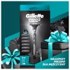 Golarka GILLETTE Mach3 Charcoal + 6 ostrzy + Stojak Dodatkowe głowice w zestawie Tak