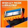 Golarka GILLETTE Fusion5 + 5 ostrzy + Stojak Informacje dodatkowe Możliwość używania w wannie lub pod prysznicem