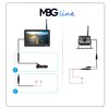 Kamera cofania MBG LINE SNR-X77+607T1 Szerokość [mm] 180