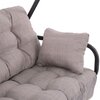Zestaw poduszek PATIO Minorca H024-04PB Szary Materiał Bawełna