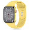 Pasek TECH-PROTECT Silicone do Apple Watch 6/7/8/9/10/SE/Ultra 1/2 (44/45/46/49mm) Żółty