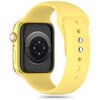 Pasek TECH-PROTECT Silicone do Apple Watch 6/7/8/9/10/SE/Ultra 1/2 (44/45/46/49mm) Żółty Materiał TPU