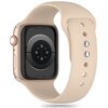 Pasek TECH-PROTECT Silicone do Apple Watch 6/7/8/9/10/SE/Ultra 1/2 (44/45/46/49mm) Orzechowy Materiał TPU