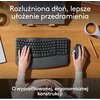 Mysz LOGITECH Ergo M575S Grafitowy Komunikacja z komputerem Bezprzewodowa