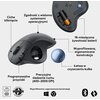 Mysz LOGITECH Ergo M575S Grafitowy Dla graczy Nie