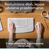 Mysz LOGITECH Ergo M575S Biały Komunikacja z komputerem Bezprzewodowa