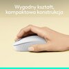 Mysz LOGITECH M196 Biały Dla graczy Nie