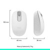 Mysz LOGITECH M196 Biały Typ baterii 1 x AA