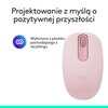 Mysz LOGITECH M196 Rose Typ myszy Optyczna