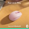Mysz LOGITECH M196 Rose Rozdzielczość 1000 dpi