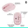 Mysz LOGITECH M196 Rose Liczba przycisków 3