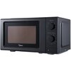 Kuchenka mikrofalowa MIDEA MD-MP012MK-BK 700W średnica 24.5 cm pojemność 19L Technologia inwerterowa innowave  Czarny Pojemność [l] 19