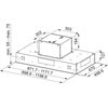 Okap FRANKE Maris FCBI 926 WH 350.0590.183 Biały Szerokość [cm] 90